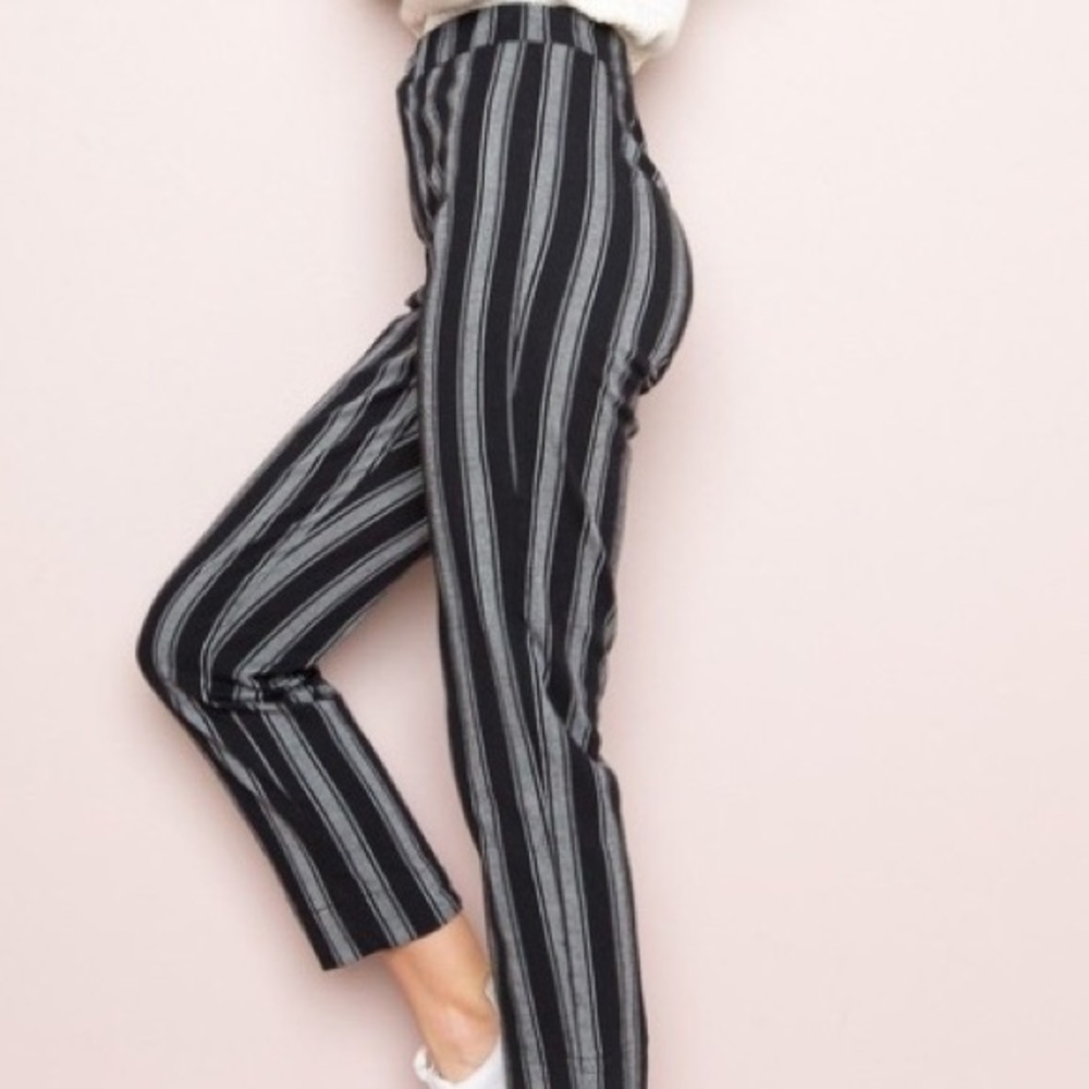 Brandy Melville Striped Tilden Pant